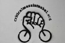 Graffiti from Istanbul exemplifying the power of a critical mass