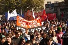 studenten protest chile