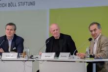 Podium: Gunther Pauli, Ralf Fücks, Pavan Sukhdev (v.l.n.r.)