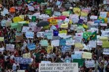 Protestwelle in Brasilien