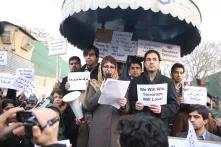 Protestierende in Kabul