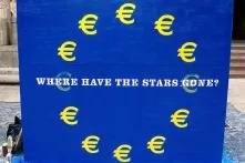 EU-Flagge mit Euro-Zeichen