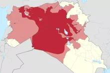 Karte ISIS Einflussgebiet