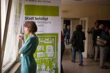 Die Veranstaltung "Stadt beteiligt!" beginnt