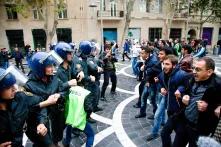 Demonstration in Baku am 17. November 2012