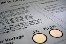 Der letzte Schritt eines Volksbegehrens, die Abstimmung, bedarf aufwändiger Vorbereitungen