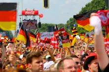 WM 2014 Feier Brandenburger Tor