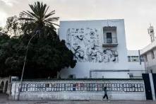 Wahlplakate in Tunis