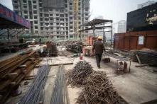 Baustelle in Peking