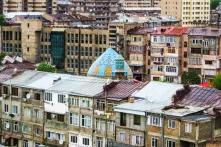 Blue Mosque in Yerevan, Armenia.