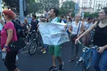 Demonstration in Budapest