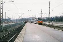 Arriving with a train from Russia in Helsinki