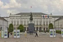 Regierungssitz in Warschau, Polen