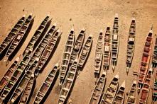 Boats in Dakar, Senegal