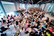 Saalansicht während der Konferenz