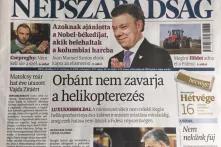 Last edition of the Népszabadság