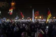 Pegida-Demostration in Dresden