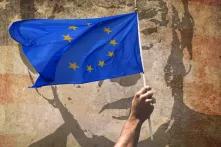 Trump und Europaflagge