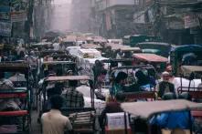 Street scene in New Delhi