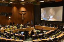 Signing ceremony for UN Treaty on the Prohibition of Nuclear Weapons