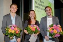  v.l.n.r. Robert Pausch, Stefanie Helbig, Matthias Bolsinger