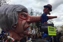 Demonstration gegen den Brexit in London