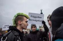 Protesting for independent courts