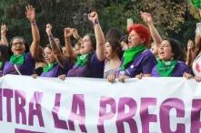 Frauendemo in Chile
