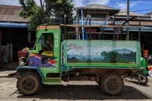 Truck on the streets of Myanmar