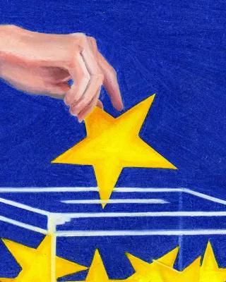 Cover Böll.Thema 1/2024 Europa 