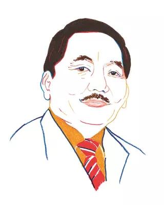 Böll.Thema - Illustration Shri Pawan Chamling