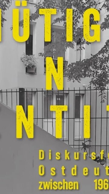 Das Plakat zur Veranstaltung "Demütigung und Identität"