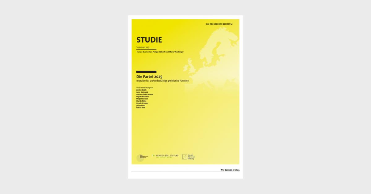 Die Partei 2025 Impulse für zukunftsfähige politische Parteien