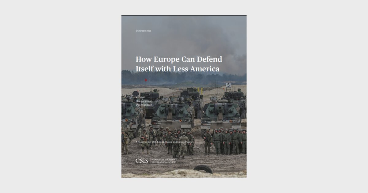 How Europe Can Defend Itself with Less America | Heinrich-Böll-Stiftung