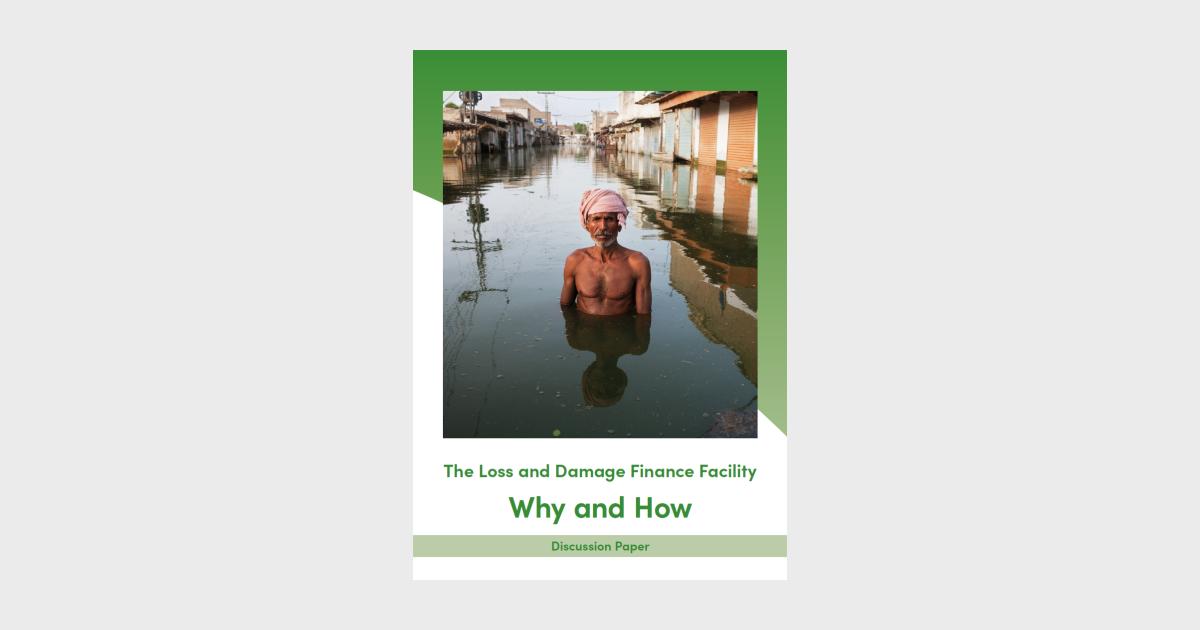 The Loss and Damage Finance Facility: Why and How | Heinrich Böll Stiftung