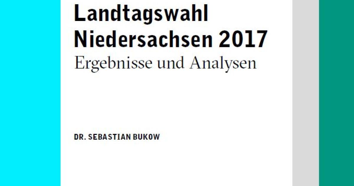Landtagswahl Niedersachsen 17 Ergebnisse Und Analysen Heinrich Boll Stiftung
