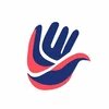 Jornada de Derechos Humanos A.C. Logo Jornada de Derechos Humanos A.C. : Open hand in blue & red