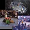 Eine Collage aus drei Fotos, die Szenen des "Theaters der Unterdrückten" zeigen. 