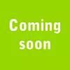 Grüner Hintergrund mit weißem Text „Coming soon“.