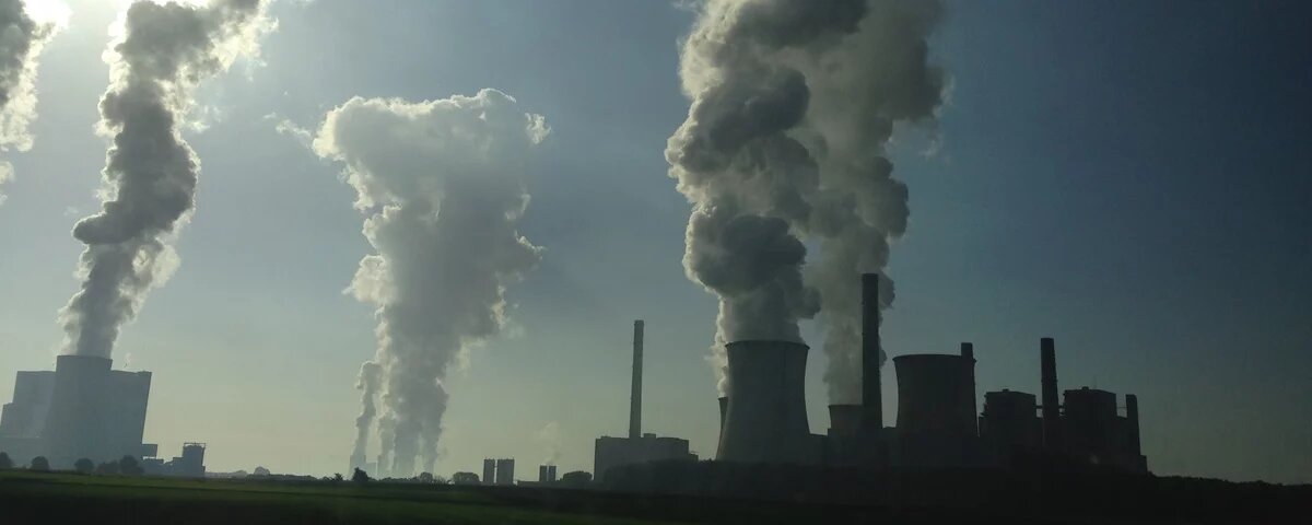 Emissions of the coal power plants in Dusseldorf