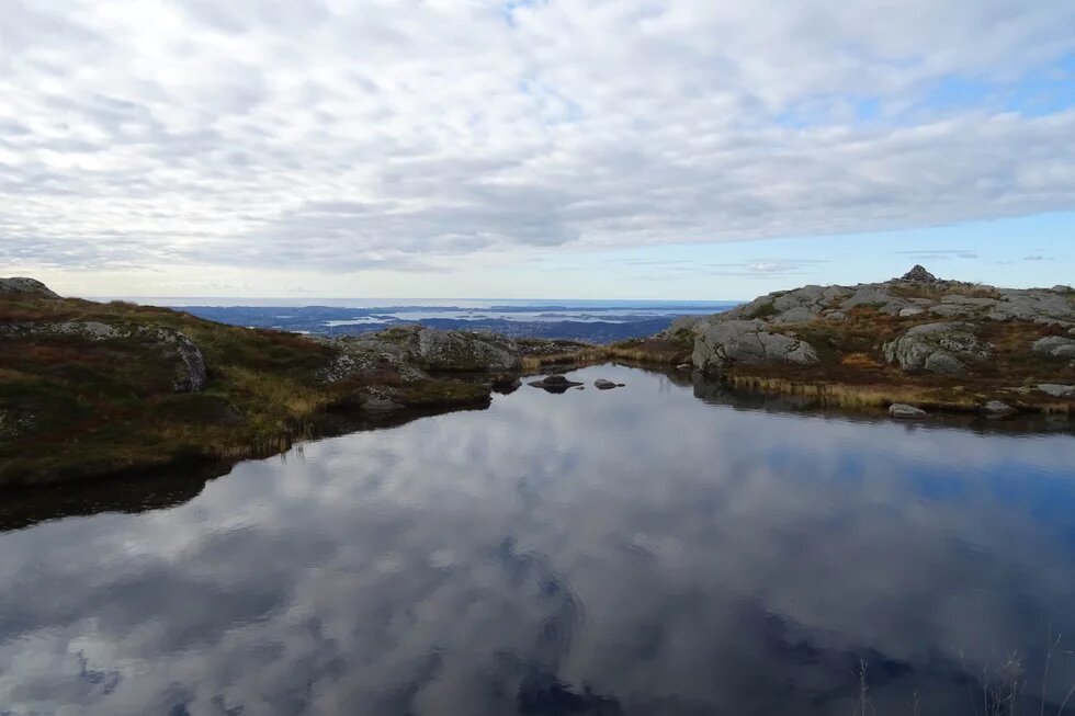 Panik - Menschen draußen See, Berge, Meer