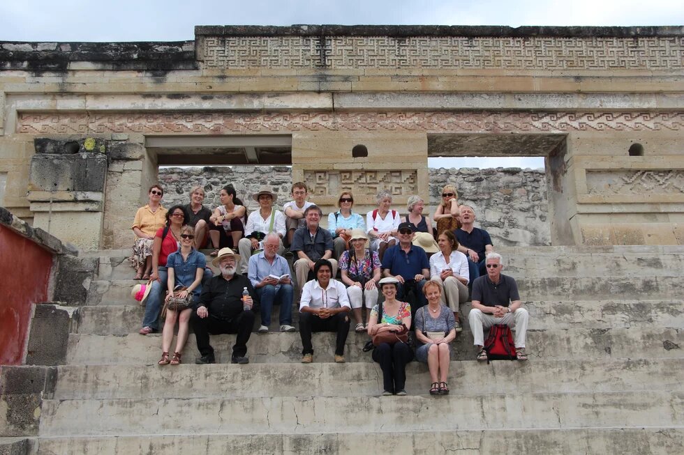Gruppenfoto in Mexiko