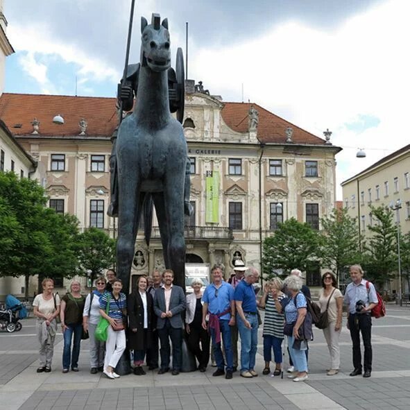 Gruppenfoto in Prag
