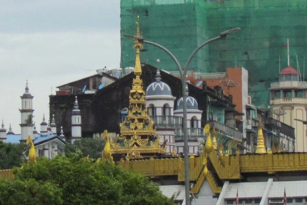 Die multireligiöse Stadt Yangon Die multireligiöse Stadt Yangon
