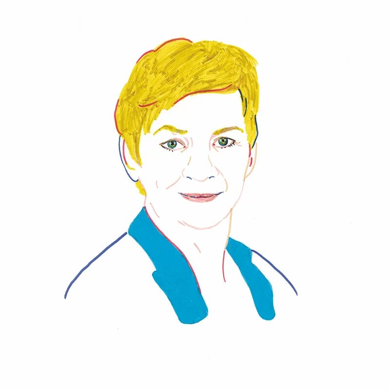 Barbara Unmüßig Illustration