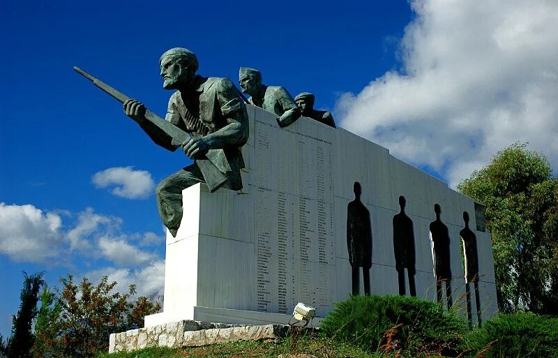 Memorial of Karakolithos (for the victims of II World War), Greece