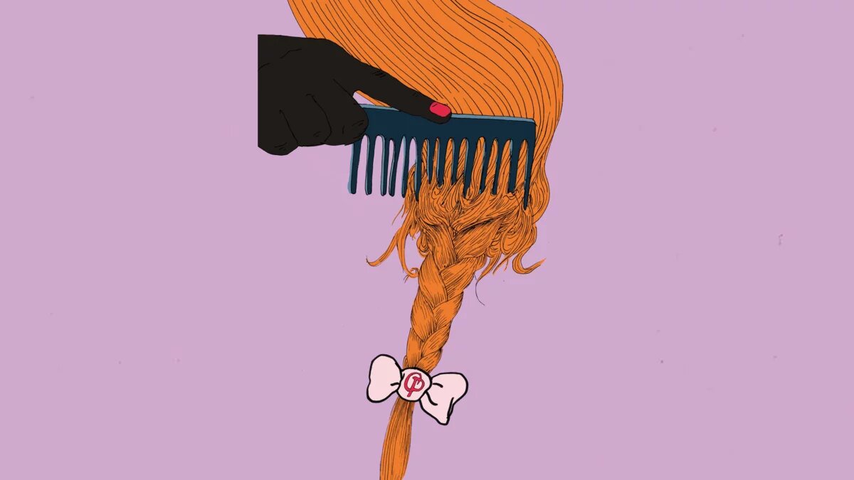 Kamm und Haare Kamm und Haare