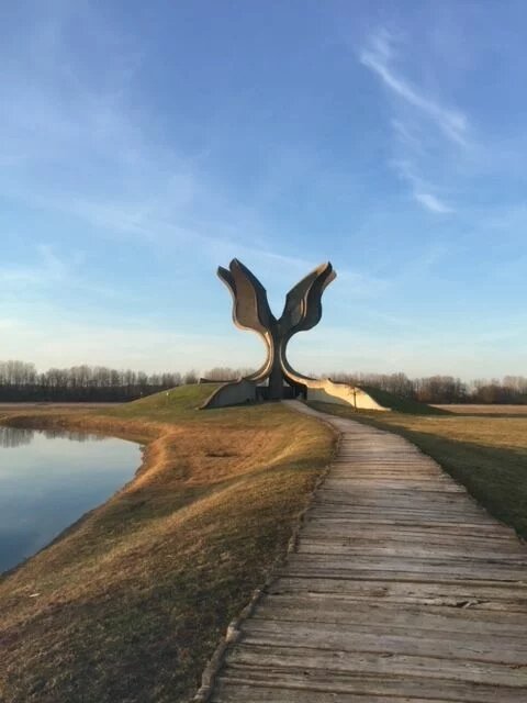 Jasenovac Schienen