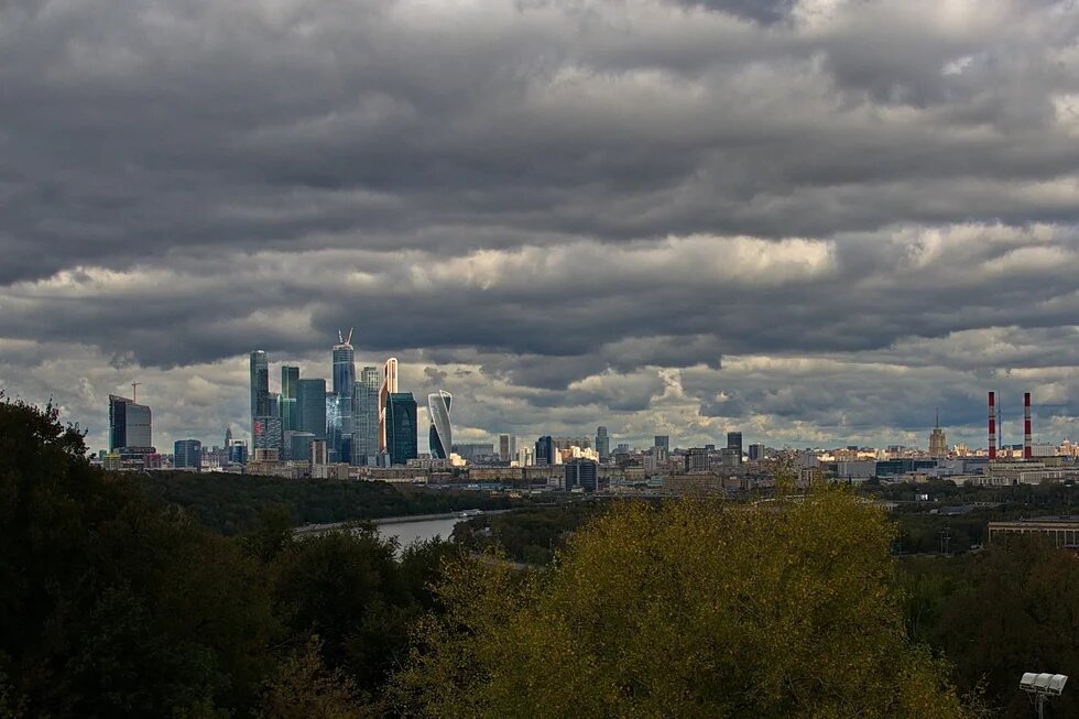Skyline von Moskau Moskau