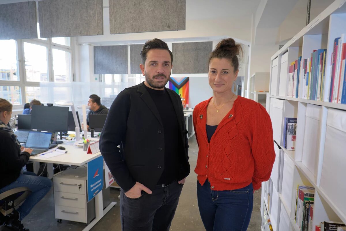 Désirée Galert und Derviş Hızarcı